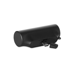 Ārējās uzlādes baterija, 5000 mAh, 20W, melna