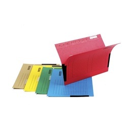 Mape iekarināmais fails A4, ar sānu aizdari, zils, Donau, 5gab./iep.