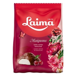 Zefīrs šokolādē Maigums, ķiršu, Laima, 175g