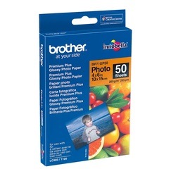 Fotopapīrs, glancēts, 10x15cm, 50 loksnes, 260g/m², Brother