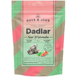 Dateles ar garšu, Sour watermelon, Dave & Jon’s, 125g