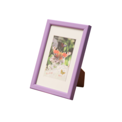 Foto rāmis, 10x15cm, plastikāta, violets