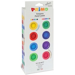 Guaša krāsas, 12 krāsas, 25ml, Primo