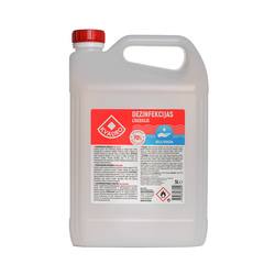 Dezinfekcijas līdzeklis-gēls rokām, etanols 70%, Kvadro, 5L
