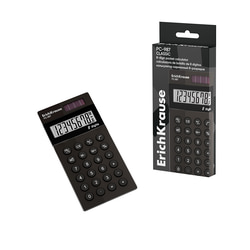 Kabatas kalkulators Erich Krause PC-987 Classic, melns