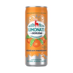 Limonāde ar adžārijas mandarīnu garšu, Limonati by Borjomi, CAN, 330ml