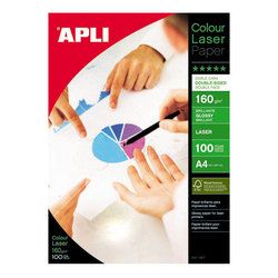 Fotopapīrs, divpusējs, glancēts, A4, 100 loksnes, 160 g/m², Apli