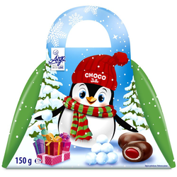 Ziemassvētku dāvana bērniem Choco jello winter, 150g