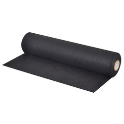 Filca audums rullī 45cmx5m, melns, Playbox