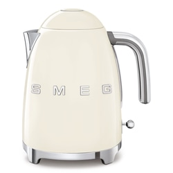 Elektriskā tējkanna Smeg KLF03CREU, 2400W, 1.7L, nerūsējoša tērauda, bēša