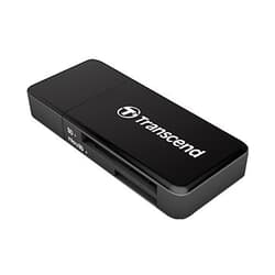 Karšu lasītājs Transcend SD/microSD, USB 3.0., melns