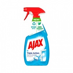 Tīrīšanas līdzeklis stikliem, AJAX Triple Action Glass & Laminated, 500ml