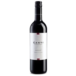 Sarkanvīns Canti Merlot, 2015, 11.5%, 750ml