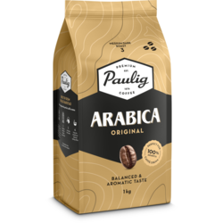 Kafija, pupiņu, Paulig Arabica, 1kg