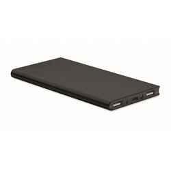 Ārējās uzlādes baterija, 8000 mAh, 10.5W, melna