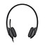 Austiņas ar mikrofonu Logitech H340, ar vadu, USB-A, melnas (2)