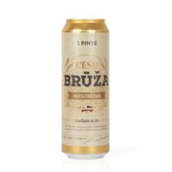 Alus Cēsu Brūža nefiltrētais, 5.4%, skārdenē, 568ml