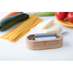 Siera rīve, nerūsējošā tērauda ar bambusa paplāti