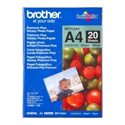 Fotopapīrs, glancēts, A4, 260g/m², 20 loksnes, Brother