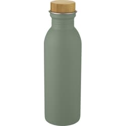 Ūdens pudele, nerūsējošā tērauda, 650ml, zaļa