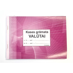 Kases grāmata valūtas pirkšanas un pārdošanas darījumiem, A5