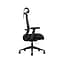 Biroja krēsls VANE HD, auduma tonis melns, melna pamatne (3)
