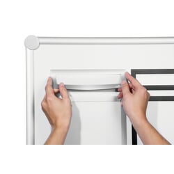 Rāmis A3 virsrakstam, magnētisks, 5gab., sudraba, Durable Duraframe Magnetic TOP