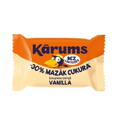 Biezpiena sieriņš, vaniļas, bezlaktozes, Kārums, 40g
