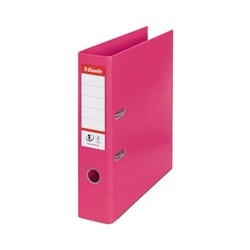 Mape reģistrs 75 mm, fuksijas rozā, Esselte No1 Power