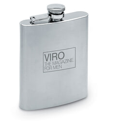 Blašķe, nerūsējošā tērauda, 200ml