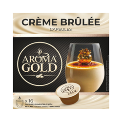 Kafijas kapsulas Aroma Gold Creme Brulee, 16 gab