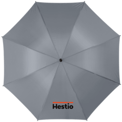 Lietussargs, golfa, pelēks