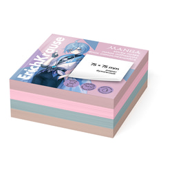 Līmlapiņas 75x75mm, Manga, 400lp., Erich Krause