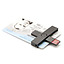 ID karšu lasītājs +ID Smart Card, USB 2.0., melns (1)