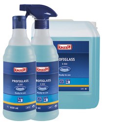 Tīrīšanas līdzeklis stiklam Buzil G522 Buzil Profiglass, ar prettraipu efektu, 10 L