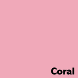 Krāsains papīrs A4 Image Coloraction Coral / sārts, 80g/m², 50 loksnes
