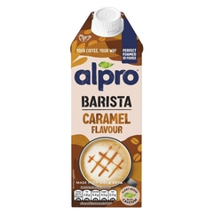 Dzēriens, auzu-sojas ar karameļu garšu, Alpro Barista, 750ml