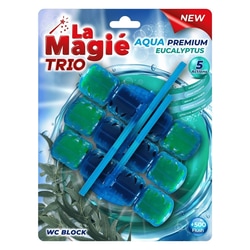 WC bloks LA MAGIE, EUCALYPTUS, 3x40g