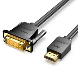 Video kabelis Vention HDMI - DVI-D (24+1), 3m, melns