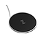 Bezvadu lādētājs (ar iestrādi galda virsmā), D=8cm, melns (3)