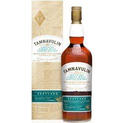 Viskijs Tamnavulin Speyside Single Malt White Wine cask, kārbā, 40%, 700ml