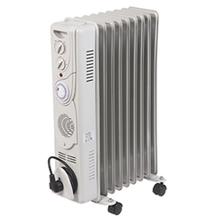 Eļļas radiators Comfort C326-9VT, 2000W, balts