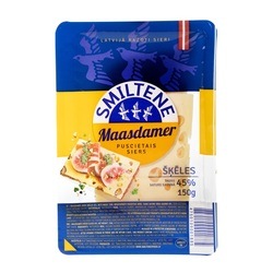 Siers Maasdamer, puscietais, Smiltene, 150g