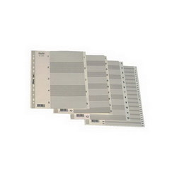 Dokumentu atdalītāji, 1-100, A4, Bantex Strong Line