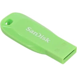 Atmiņa USB flash SanDisk Cruzer Blade 32GB, USB 2.0., zaļa