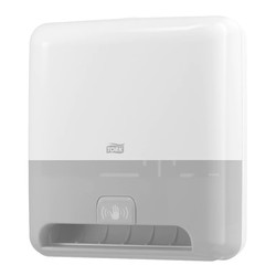 Papīra dvieļu turētājs Tork H1 Matic ar sensoru, balts