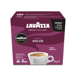 Kafijas kapsulas Lavazza Lungo Dolce, A Modo Mio, 128g