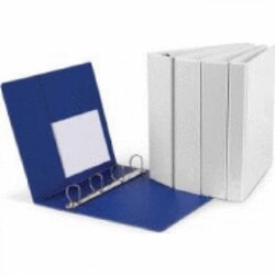 Mape ar 4 D riņķiem,D=40mm, A4, zila, 60mm, Forpus Panorama