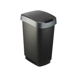 Atkritumu tvertne šķirošanai, 25l, Twist pelēka
