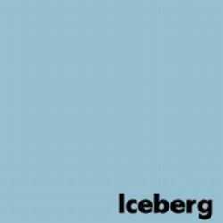 Krāsains papīrs A4 Image Coloraction Iceberg / blāvi zils, 160g/m², 250 loksnes
